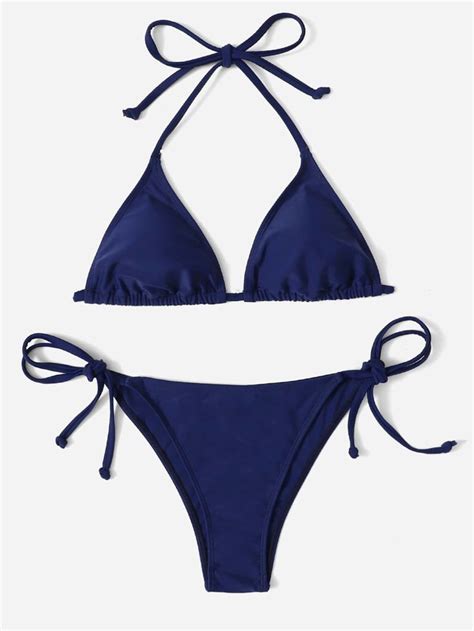 Choosing Navy Blue Bikini