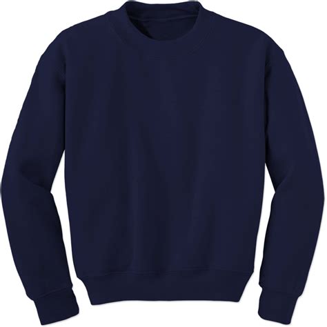 Choosing Navy Blue Sweatshirt