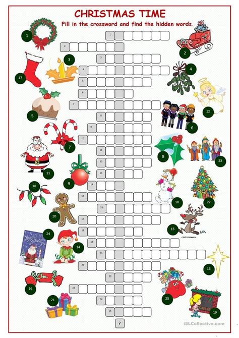 Christian Holidays Crossword Puzzle