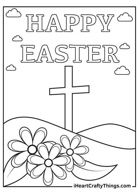 Christian Coloring Pages for Easter