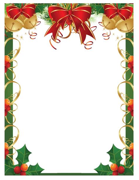 Benefits of Using Free Christmas Border Templates