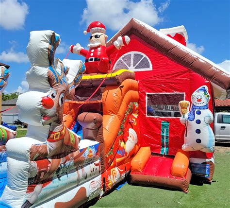 Christmas Bounce House Party Activities