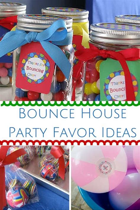 Christmas Bounce House Party Favors