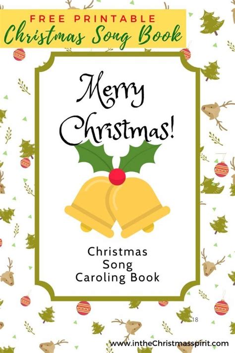 Christmas Carol Songbook Printable 1