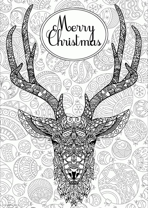 Christmas Coloring Pages For Adults