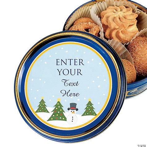 Christmas Cookie Tins for Corporate Gifts