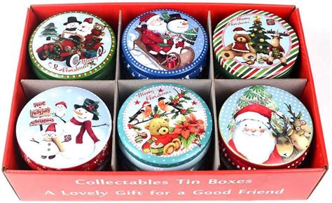 Christmas Cookie Tins for Gift Exchanges