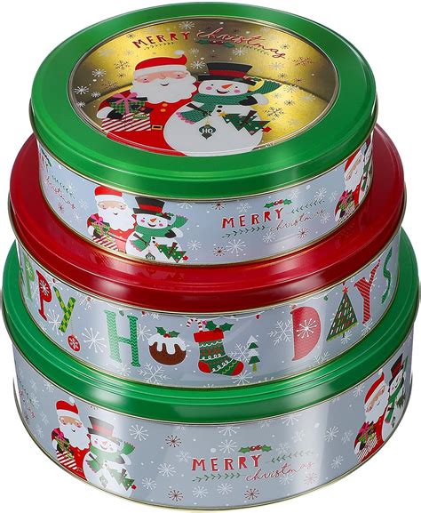 Christmas Cookie Tins for Holiday Parties