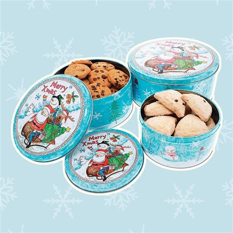 Christmas Cookie Tins from Local Bakeries