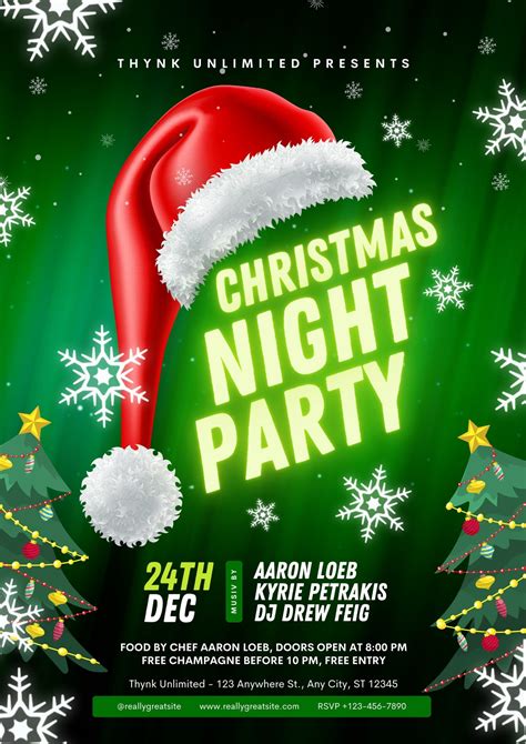 Christmas Flyer Template 6