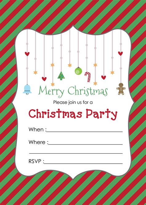 Christmas Invitation Template