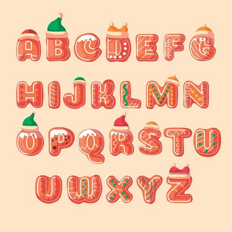 Christmas Letter Fonts