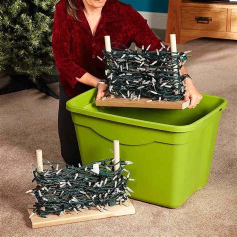 Christmas Lighting Storage