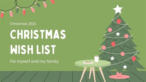 Christmas List PowerPoint Templates