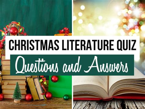 Christmas Literature Trivia Image