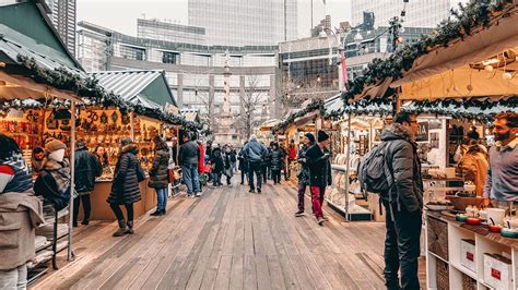 Christmas Market Shopping