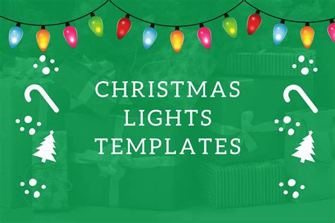 Christmas Outdoor Lighting Template Design 7