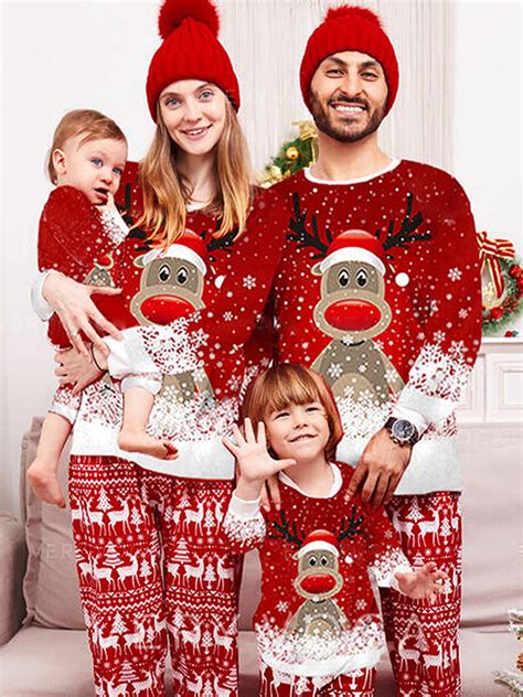 Christmas Pajama Set for Kids and Adults