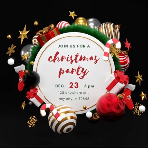 Christmas Party Invitation Printing Tips