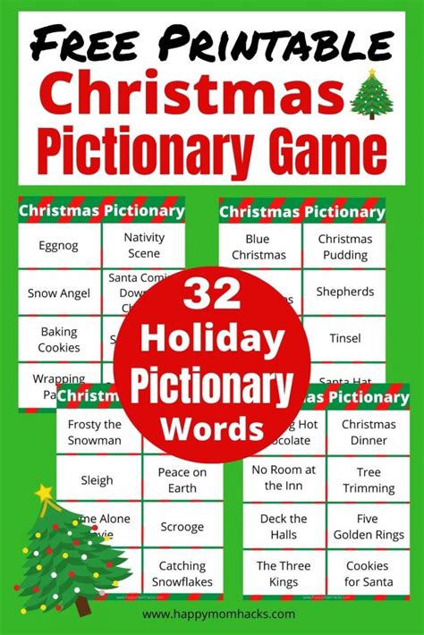 Christmas Pictionary Game Fun 5