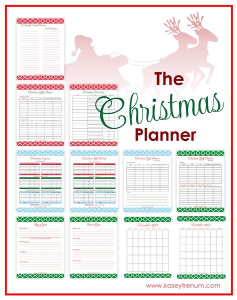 Christmas Planner Template