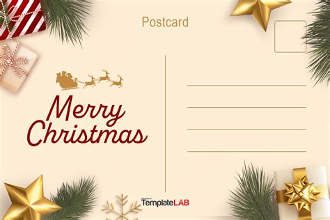 Christmas Postcard Templates