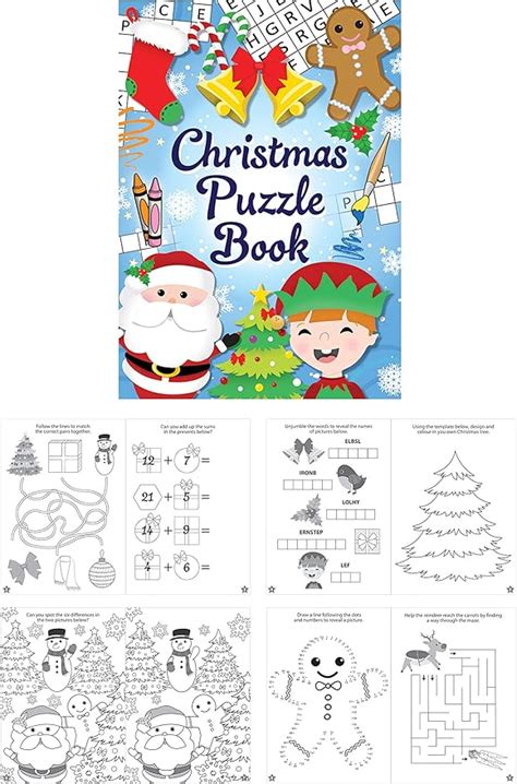 Christmas Puzzle Books