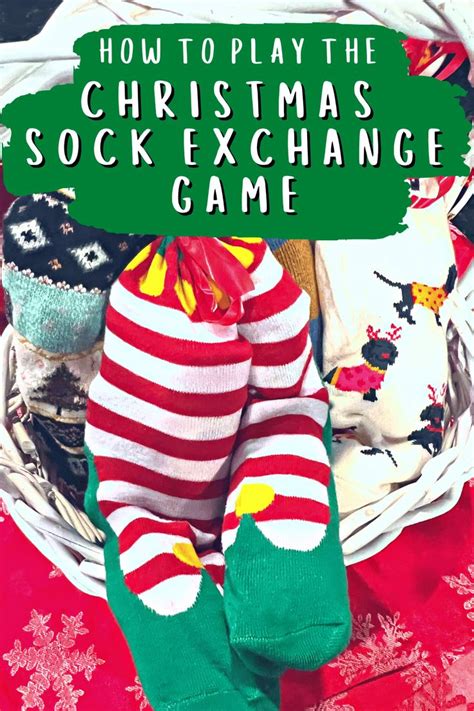 Christmas Sock Exchange Activities