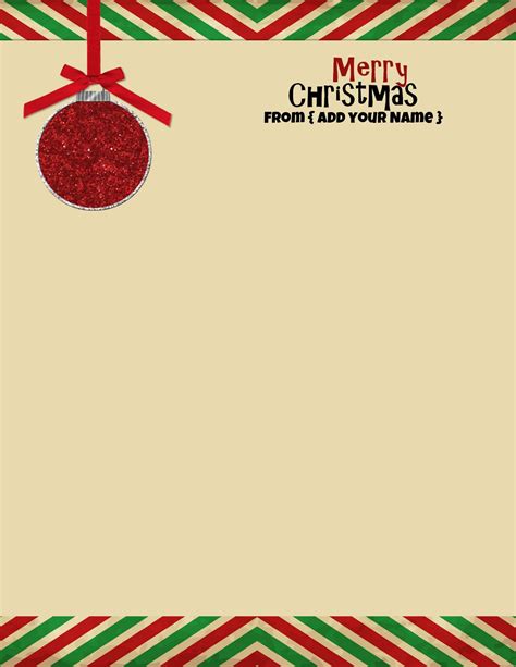 Christmas Stationery Ideas