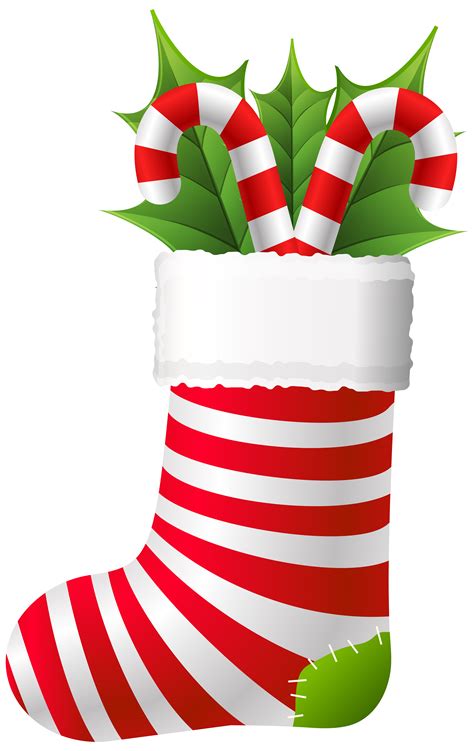 Christmas Stocking Clipart Designs 4