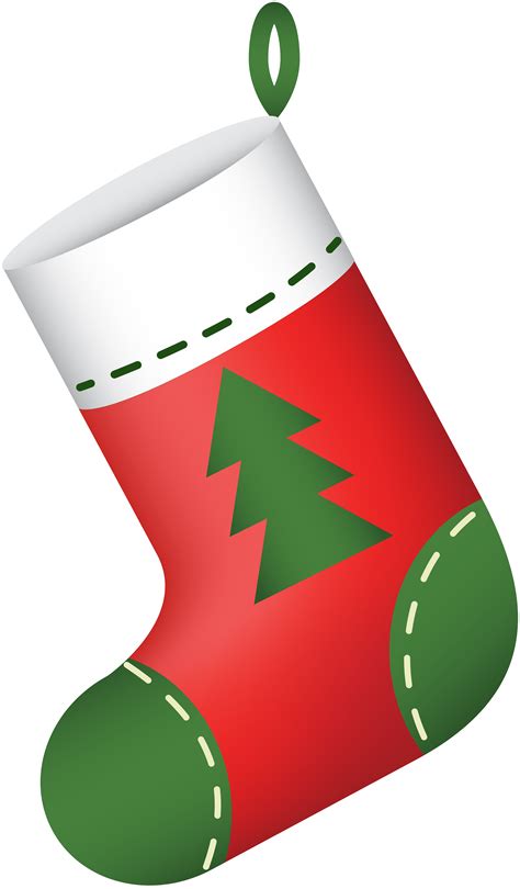 Christmas Stocking Clipart Designs 6