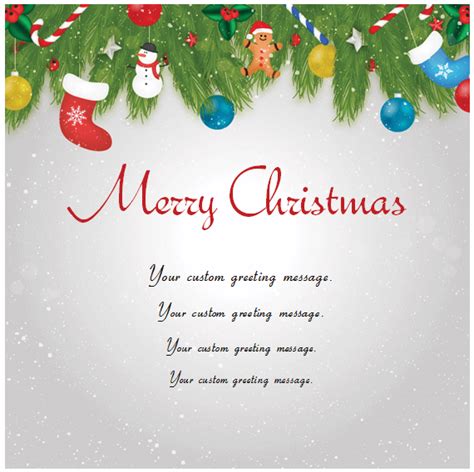 Christmas Card Templates for Microsoft Word