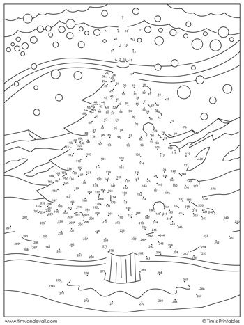 Christmas Dot to Dots Printables for Different Age Groups