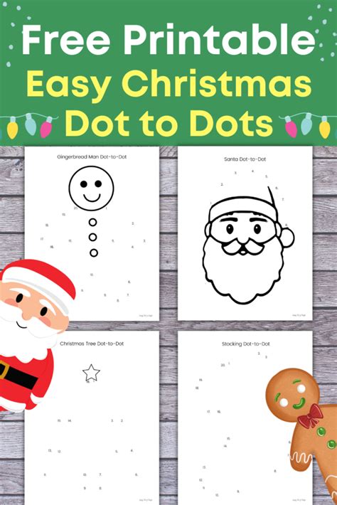 Benefits of Christmas Dot to Dots Printables for Kids