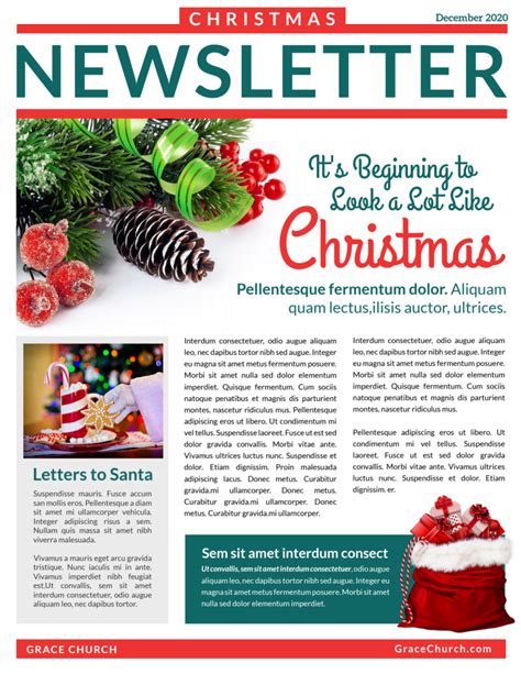 Christmas letter templates for non-profit