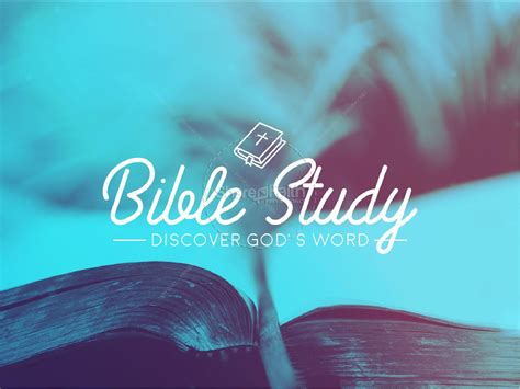 Church Bible Study PowerPoint Template