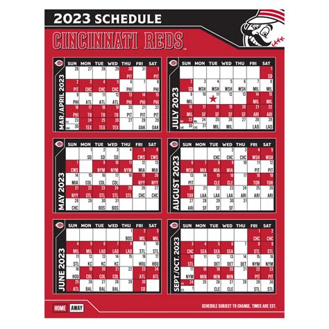 Cincinnati Reds 2023 Schedule Key Dates and Matchups