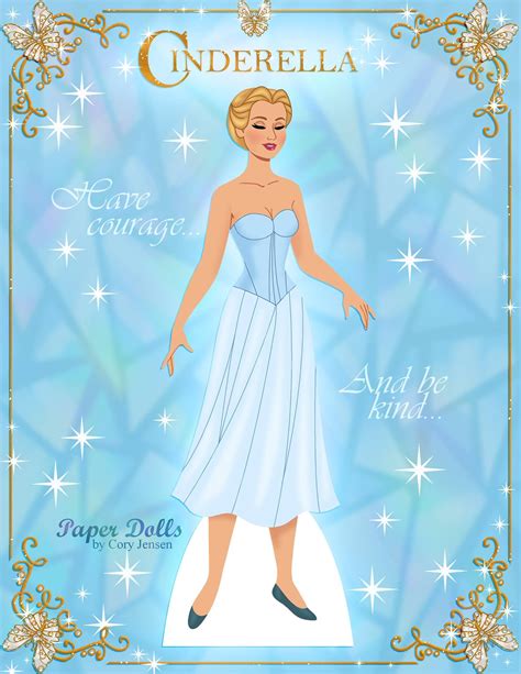 Cinderella Paper Doll