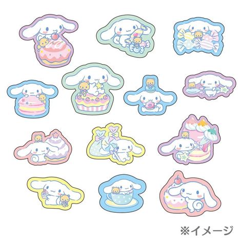 Cinnamoroll Pattern Stickers Printable