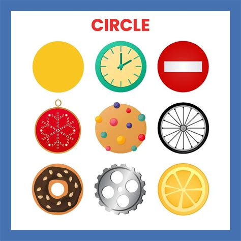 Circle Shape For Kids