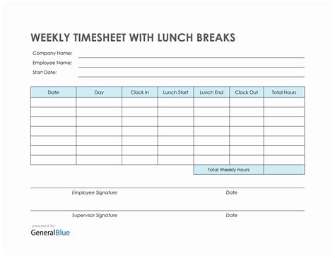 City Break Template Example