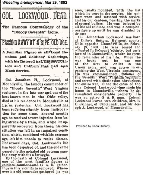 Civil War Era Obituaries