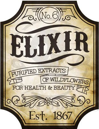 Classic Elixir Label