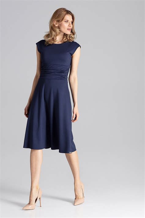 Classic Navy Cocktail Dress