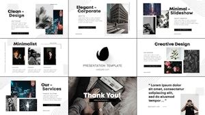 Clean Corporate Slideshow Template