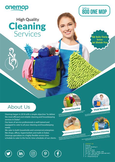 Cleaning Service Flyer Design