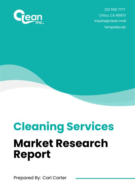 Cleaning Service Market Research