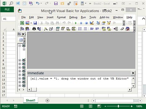 Clear Immediate Window VBA