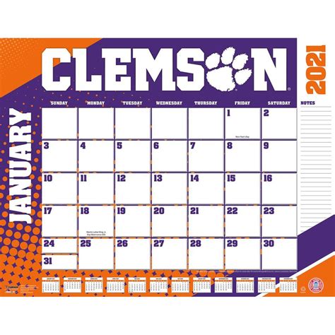 Clemson University Academic Calendar