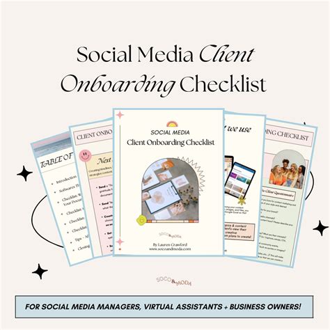 Client Onboarding Checklist for Social Media Managers